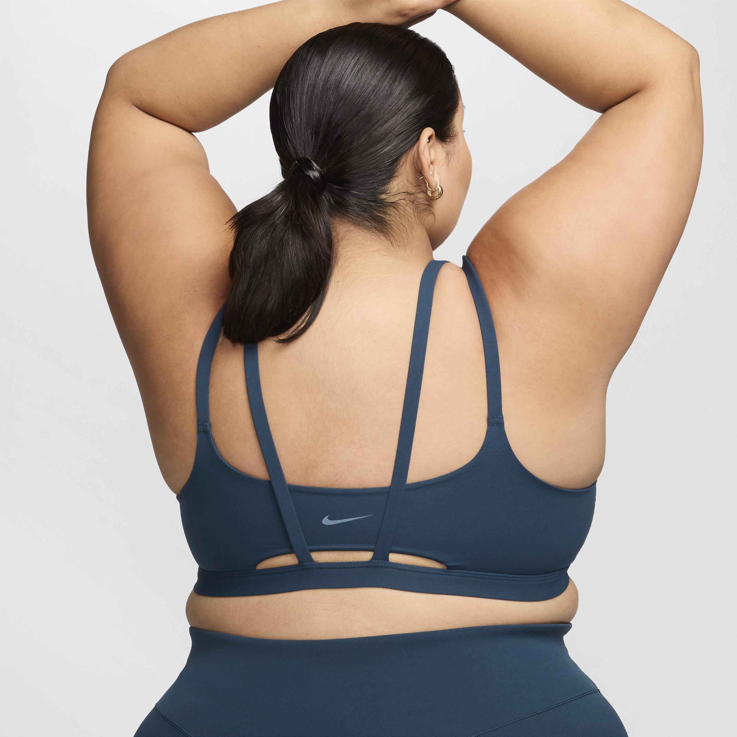 Nike Womens Zenvy Strappy Light-Support Padded Sports Bra (Plus Size) Product Image