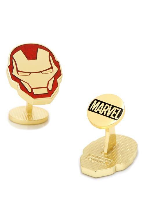 Iron Man Helmet Cufflinks Product Image