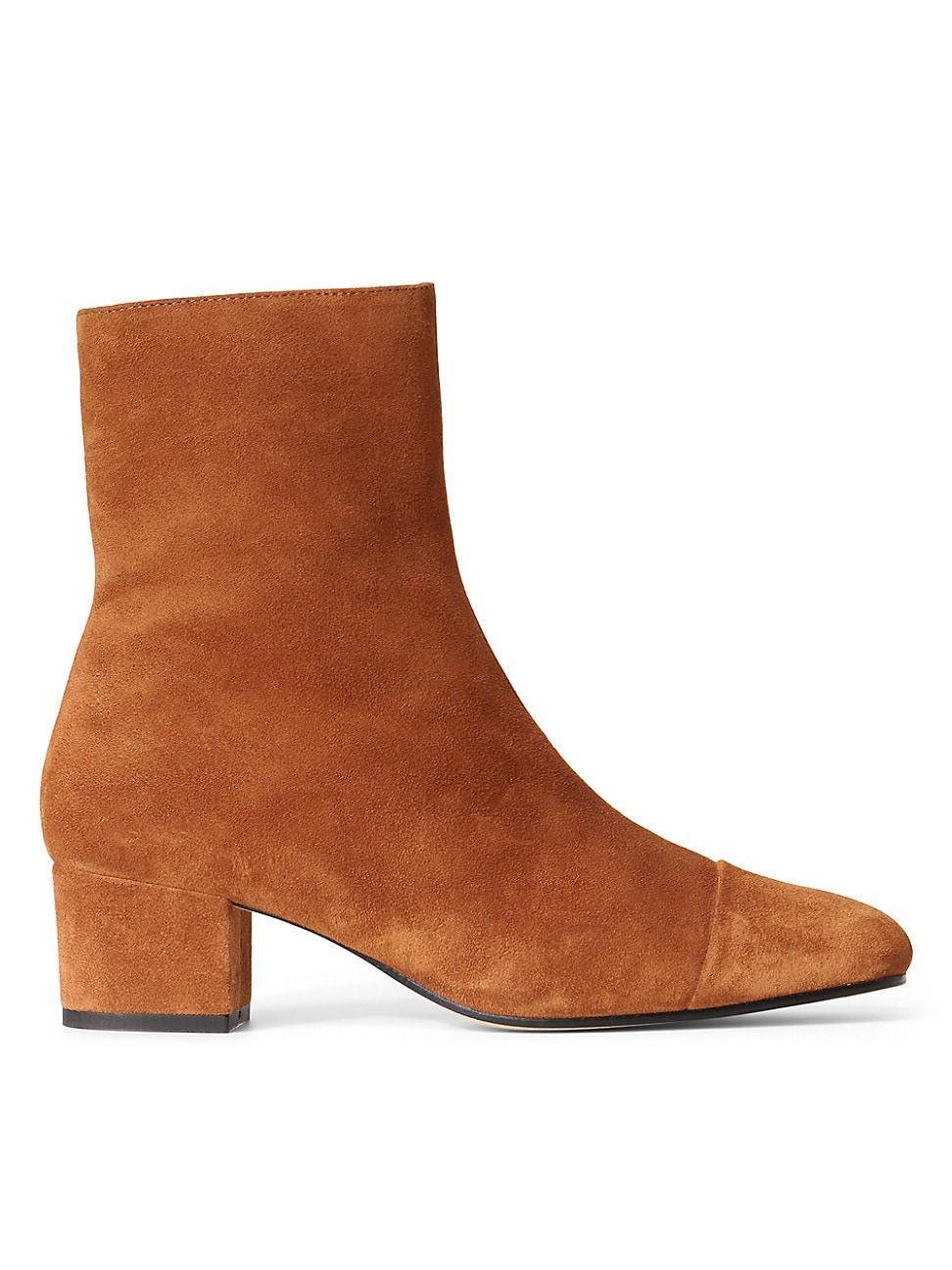 Womens Aimee Suede Booties Product Image