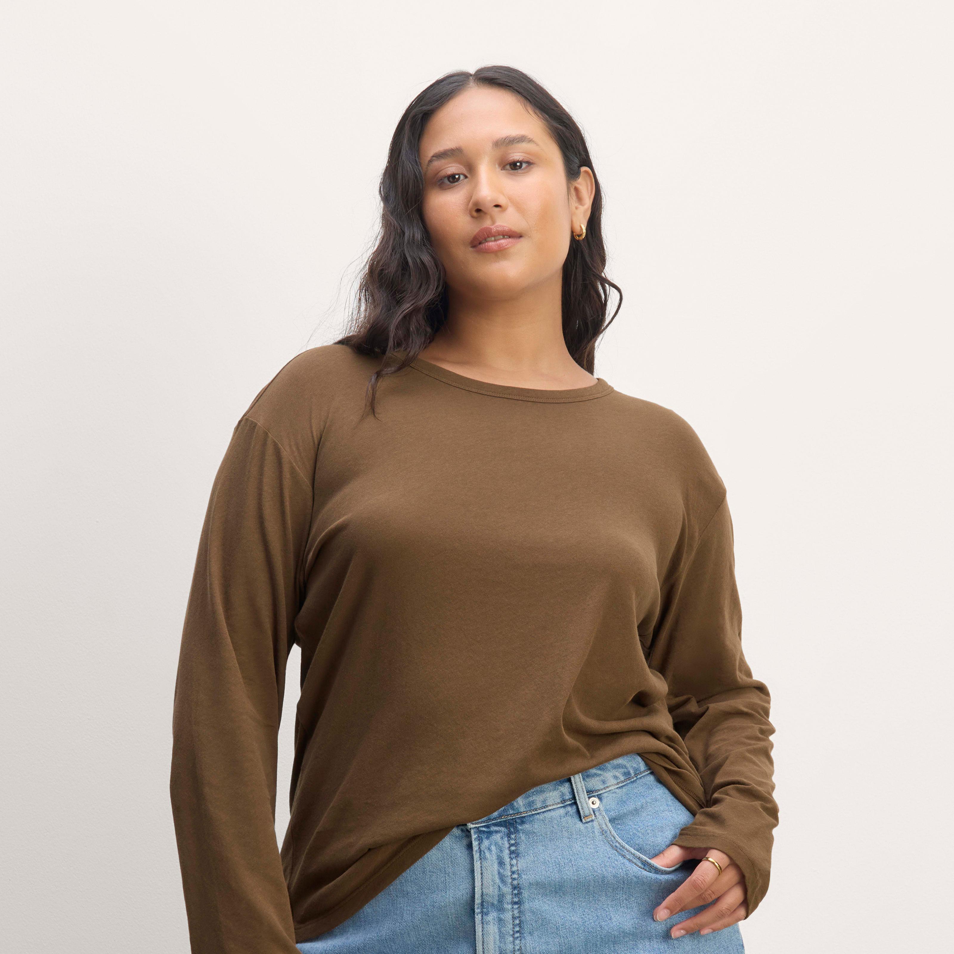 Womens Air Long-Sleeve T-Shirt by Everlane Product Image