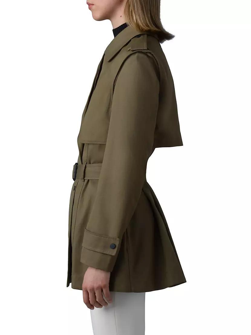 Adva Mid-Length Buckled Trench Jacket Product Image