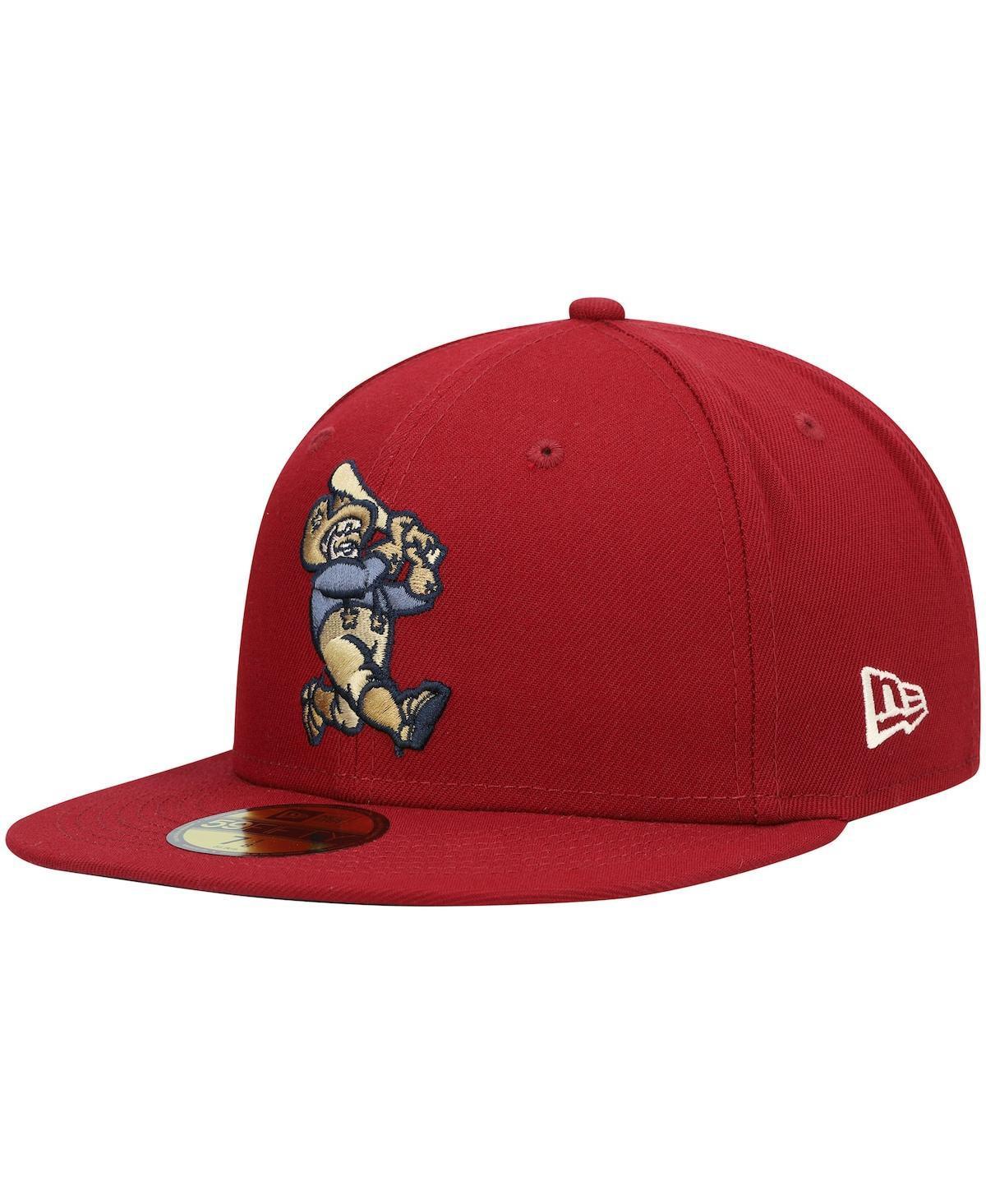 Mens New Era Red Frisco RoughRiders Authentic Collection Team Alternate 59FIFTY Fitted Hat Product Image