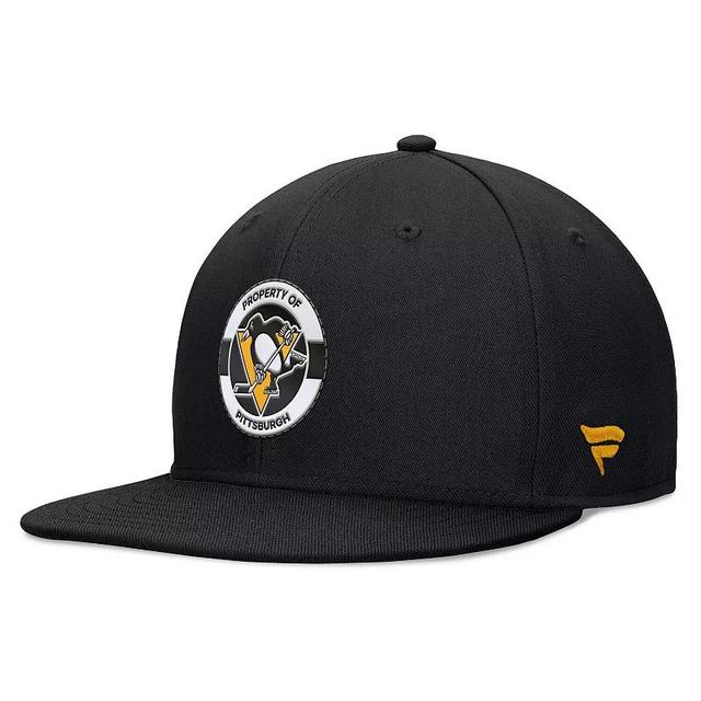 Mens Fanatics Pittsburgh Penguins Authentic Pro Training Camp Snapback Hat Product Image