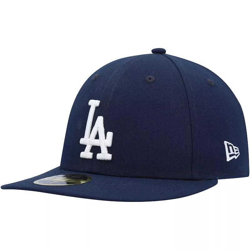 Mens New Era Los Angeles Dodgers Oceanside Low Profile 59FIFTY Fitted Hat Blue Product Image