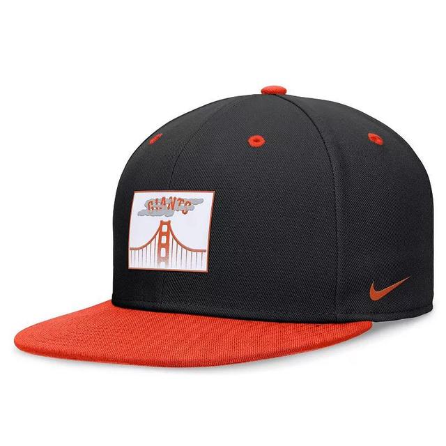 Mens Nike /Orange San Francisco Giants City Connect True Fitted Hat Product Image