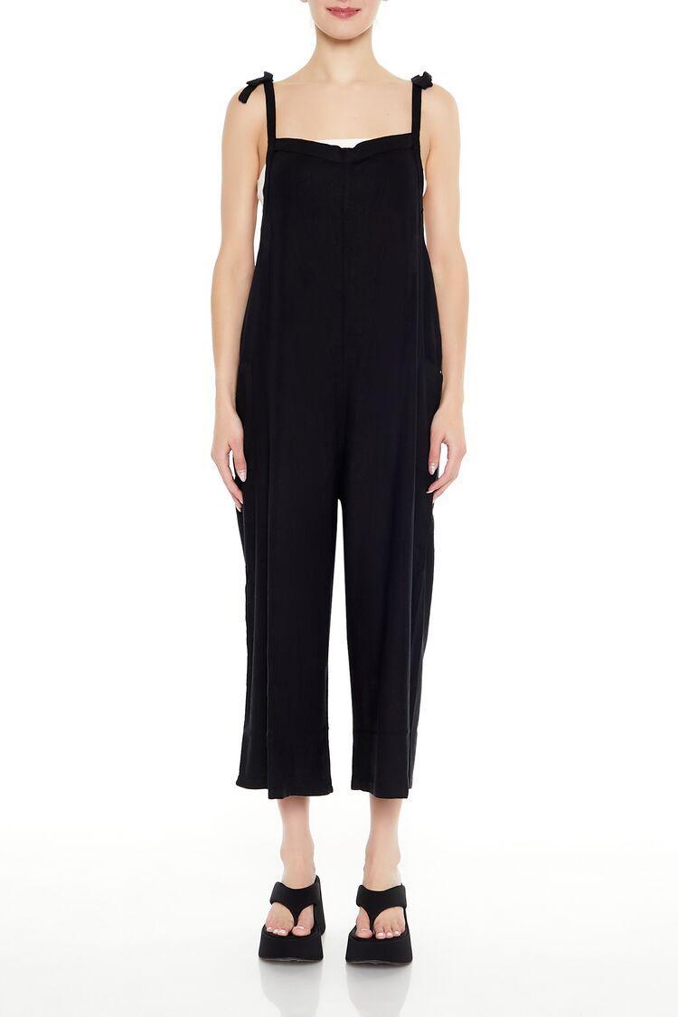 Relaxed Tie-Strap Jumpsuit | Forever 21 Product Image