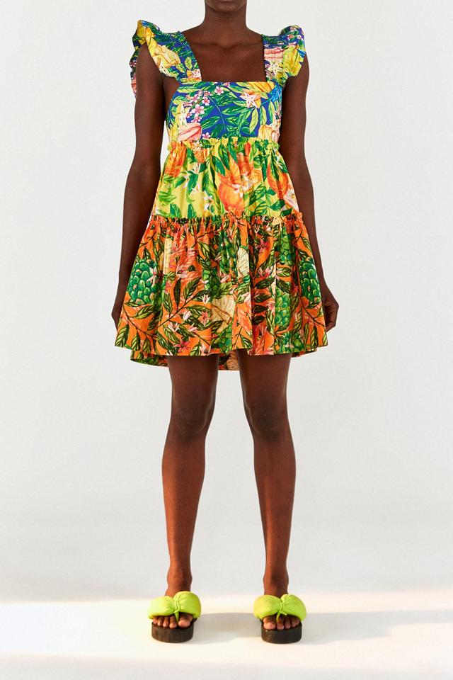 Caipirinha Tiered Mini Dress Product Image