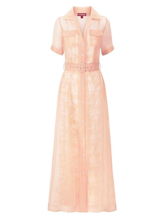 Womens Millie Cotton-Blend Organza Maxi Dress Product Image