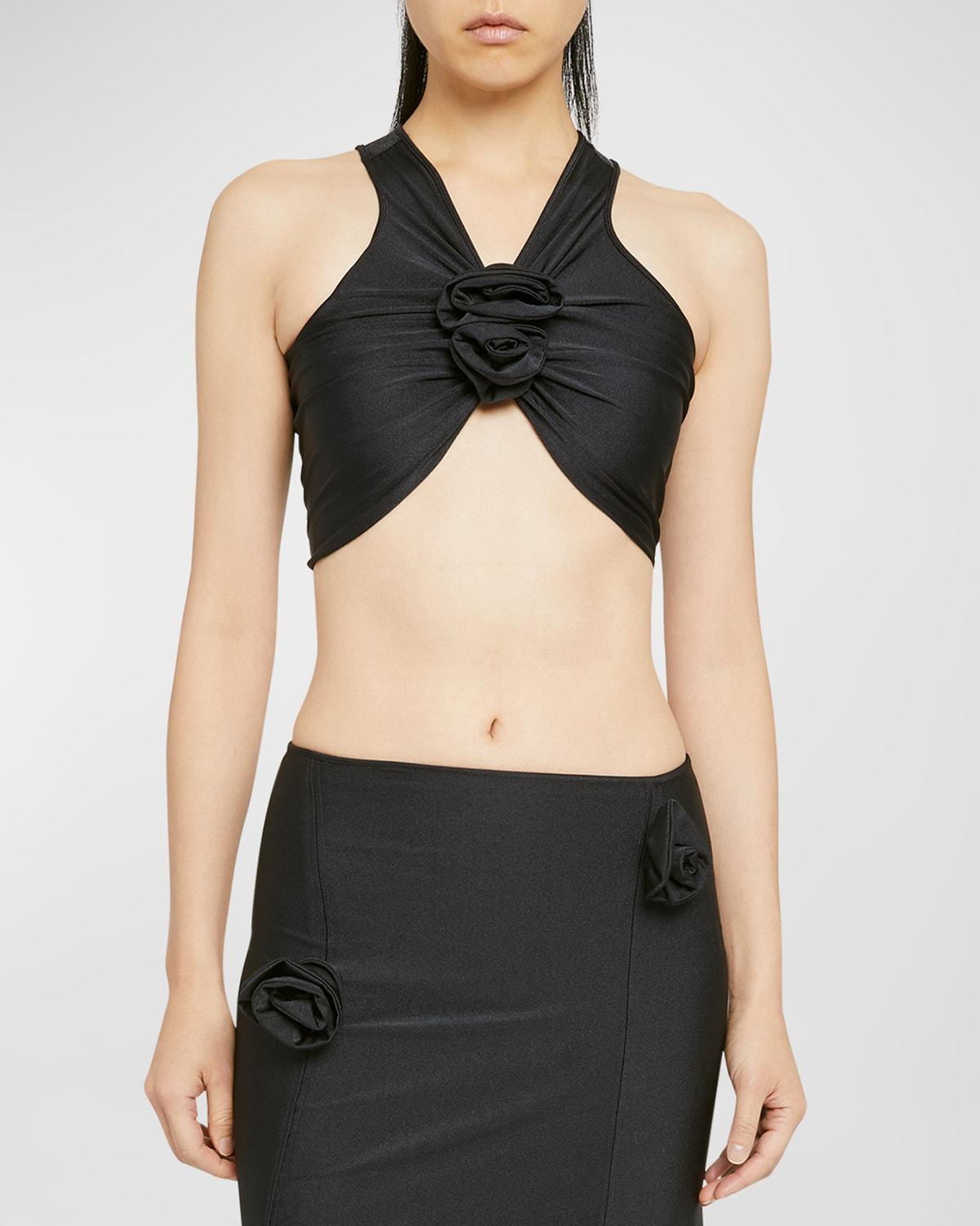 Coperni Flower Top Black. (also in M, S). Product Image