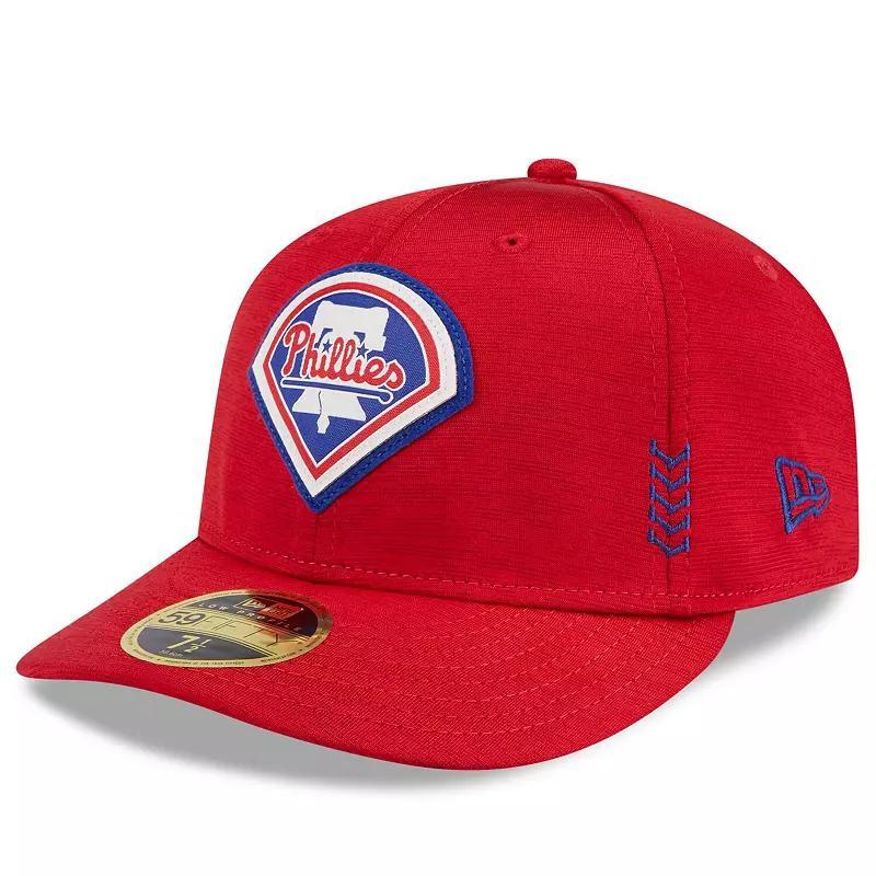 Mens New Era Philadelphia Phillies 2024 Clubhouse Low Profile 59FIFTY Fitted Hat Product Image