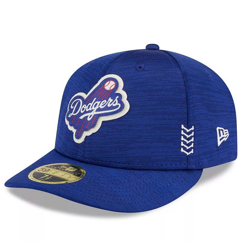 Mens New Era Royal Los Angeles Dodgers 2024 Clubhouse Low Profile 59FIFTY Fitted Hat Product Image