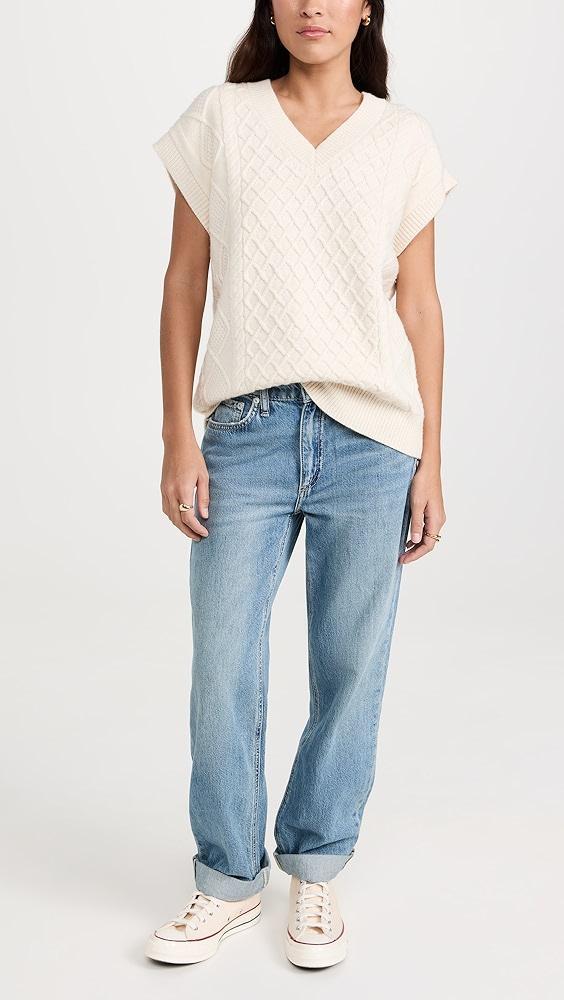 rag & bone Featherweight Dre Low Rise Baggy Jeans | Shopbop Product Image