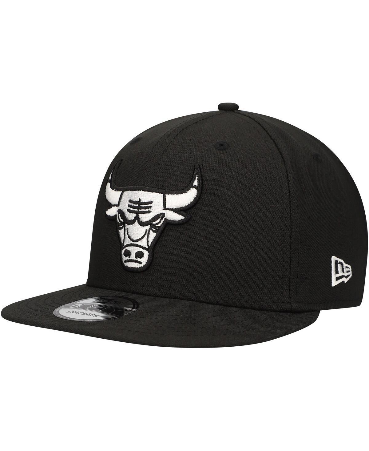 Mens New Era Chicago Bulls Chainstitch 9FIFTY Snapback Hat Product Image