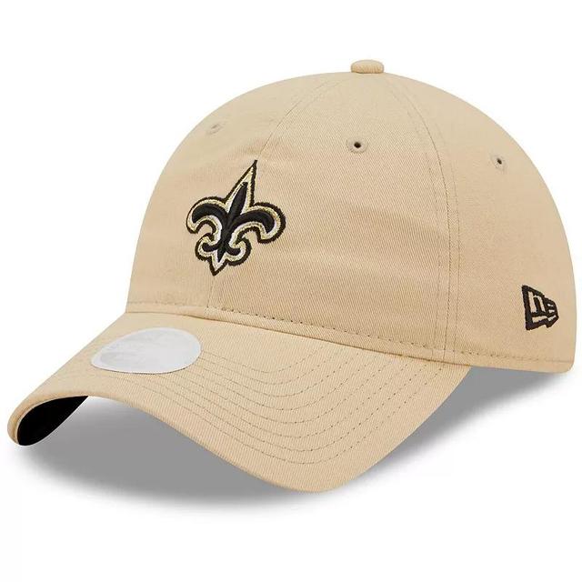 Womens Gold New Orleans Saints Core Classic 2.0 9TWENTY Adjustable Hat Product Image