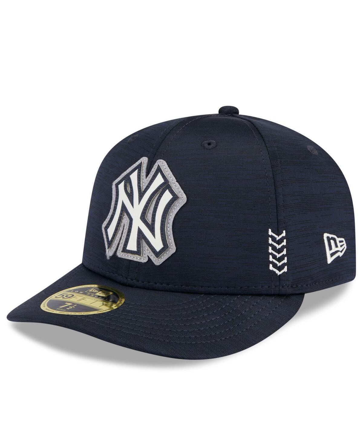 Mens New Era New York Yankees 2024 Clubhouse Low Profile 59FIFTY Fitted Hat Blue Product Image