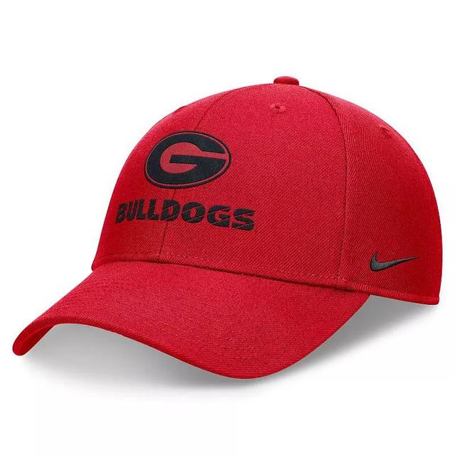 Mens Nike Georgia Bulldogs Primetime Rise Adjustable Hat Product Image