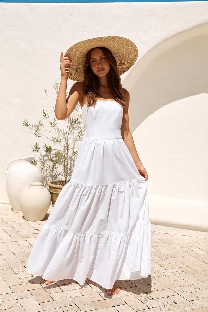 SEVEN WONDERS Bristol Maxi Dress White product image