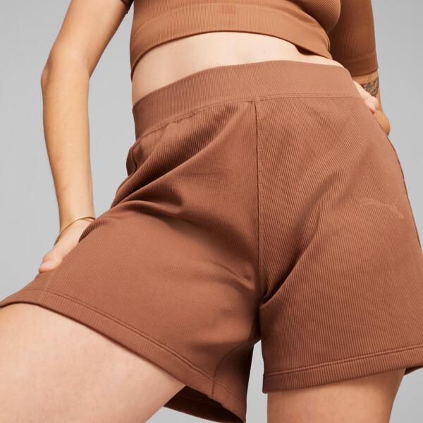 PUMA DARE TO Women's MUTED MOTION Flared Shorts Product Image