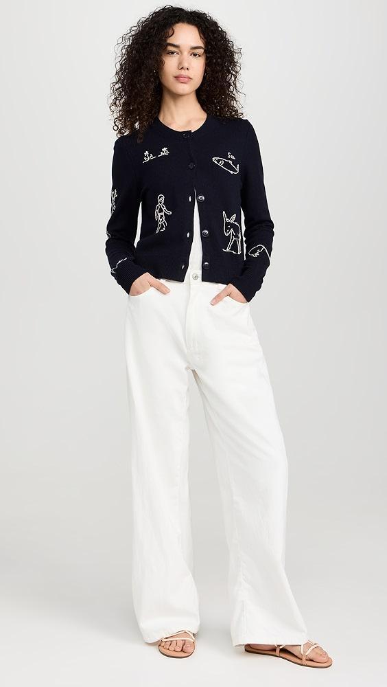 Sea Elena Denim Baggy Jeans | Shopbop Product Image