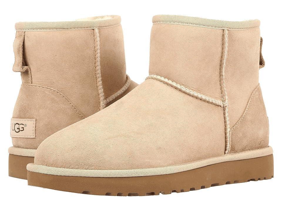 UGG Womens Classic Mini II Boot Sheepskin Classic Boots Product Image