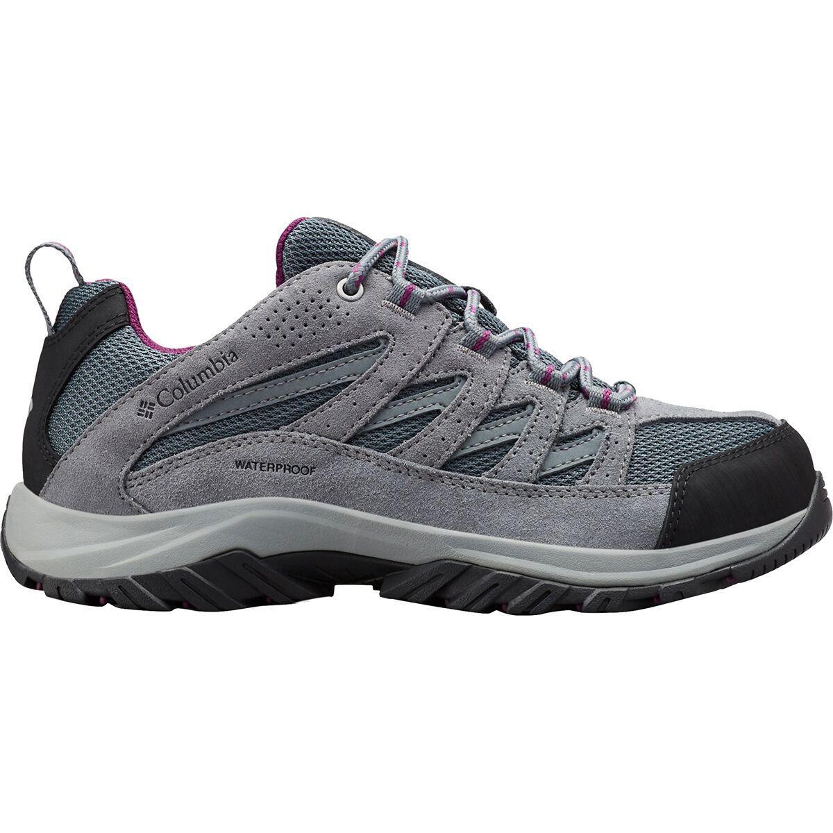 Columbia Womens Crestwood Waterproof Shoe Green Product Image