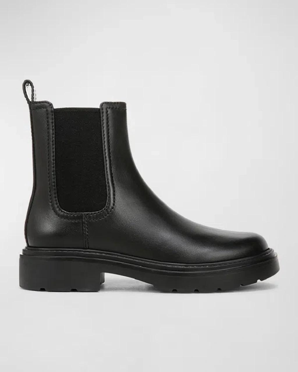 Calf Leather Chelsea Boots In Black Product Image