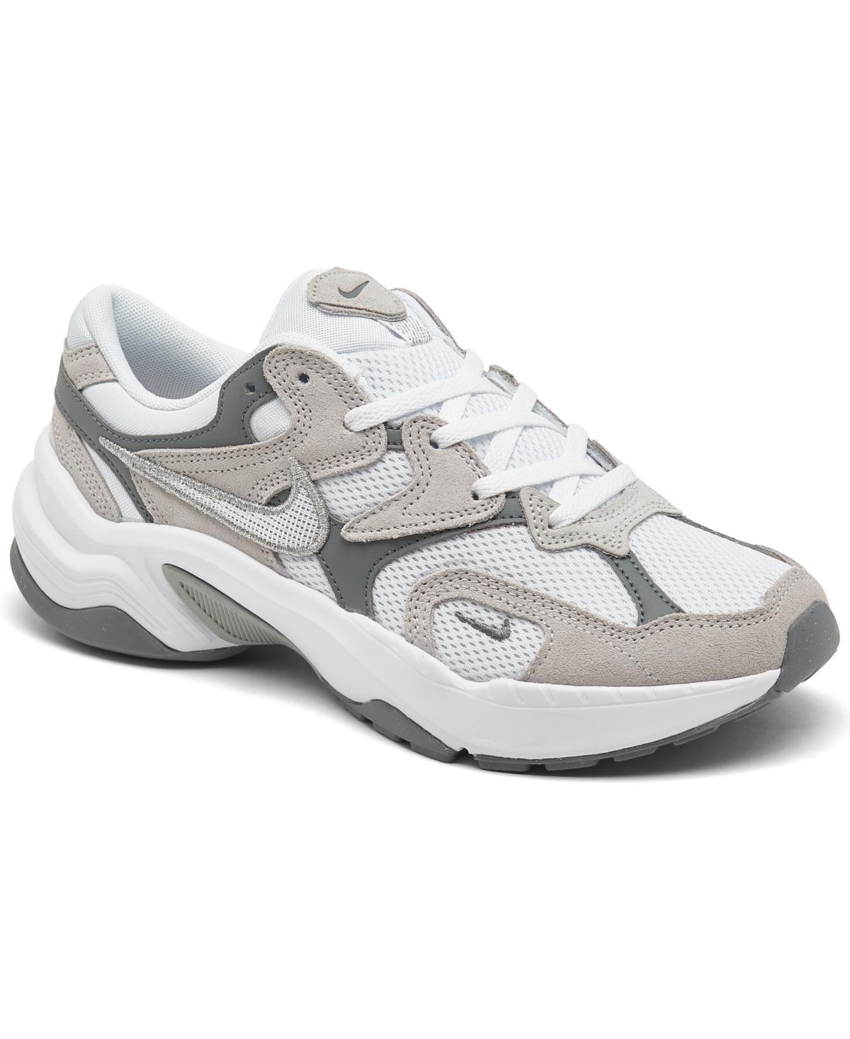 Nike Womens AL8 Casual Sneakers from Finish Line - White/Grey/Black Product Image