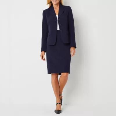 Le Suit 2-pc. Knee Length Skirt Suit Product Image