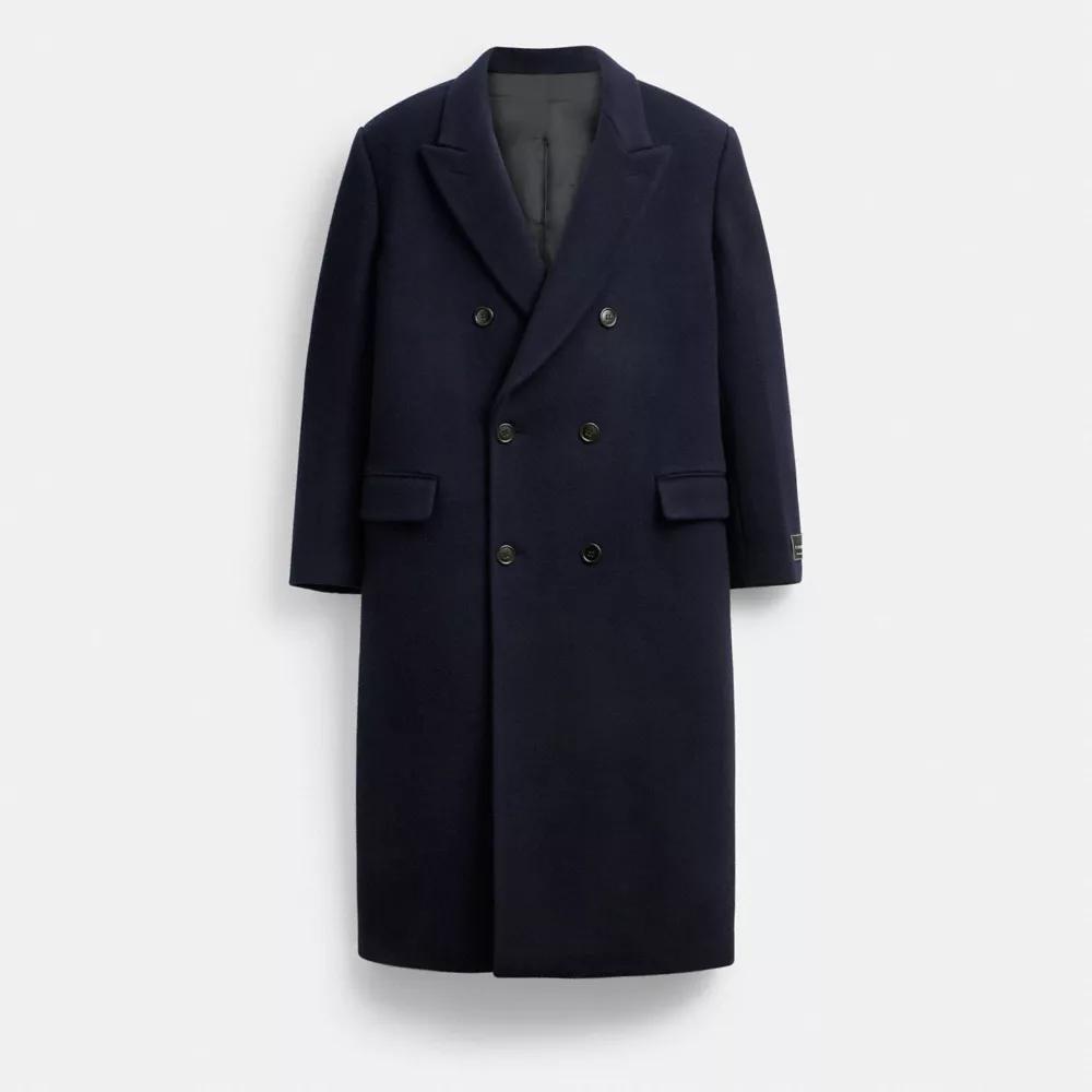 Double Breasted Wool Coat Product Image