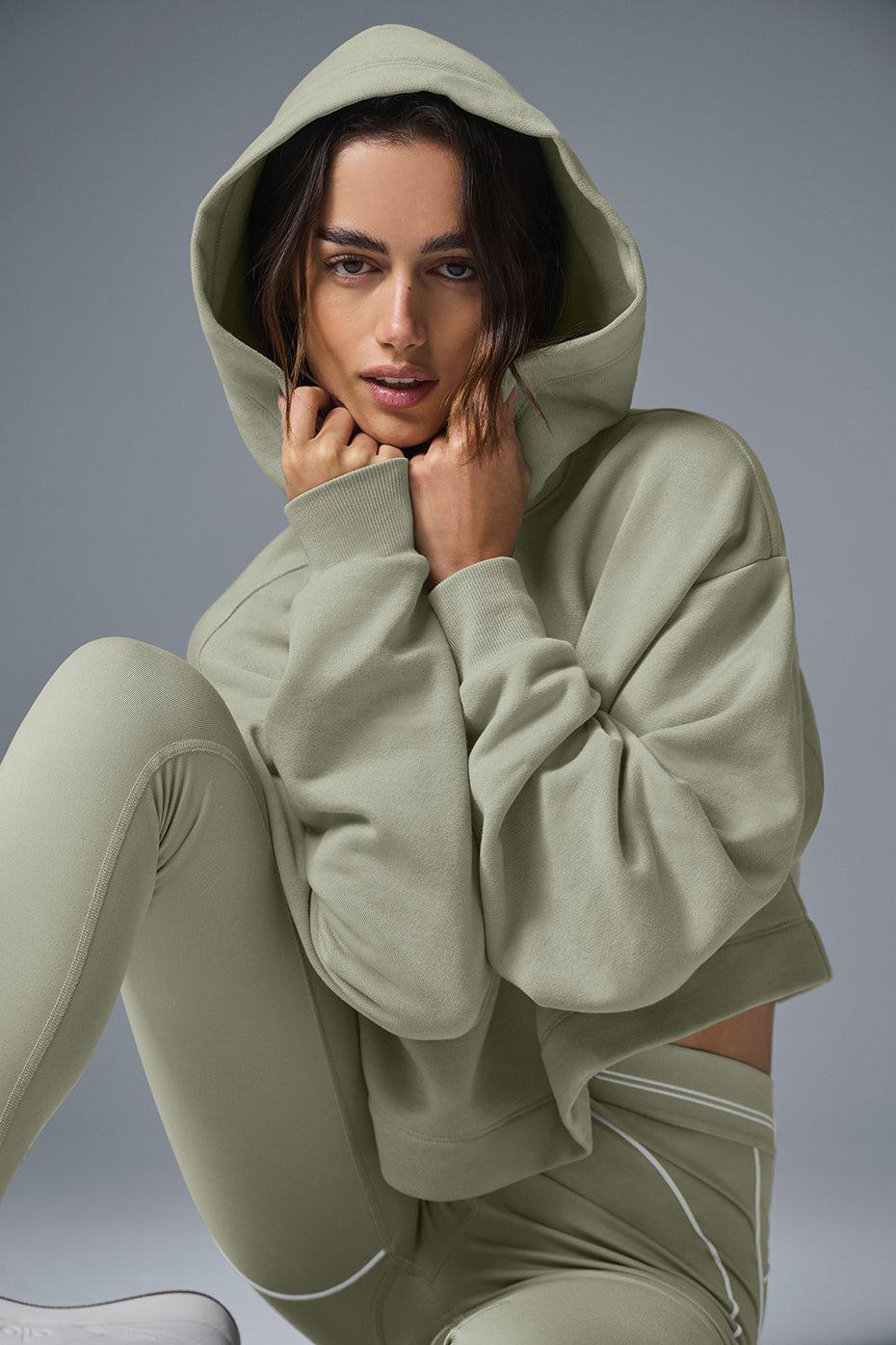 Bae Hoodie - Limestone Female Product Image