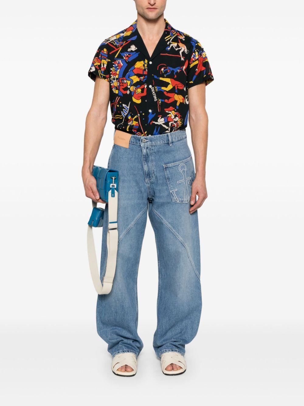 twisted jeans Product Image