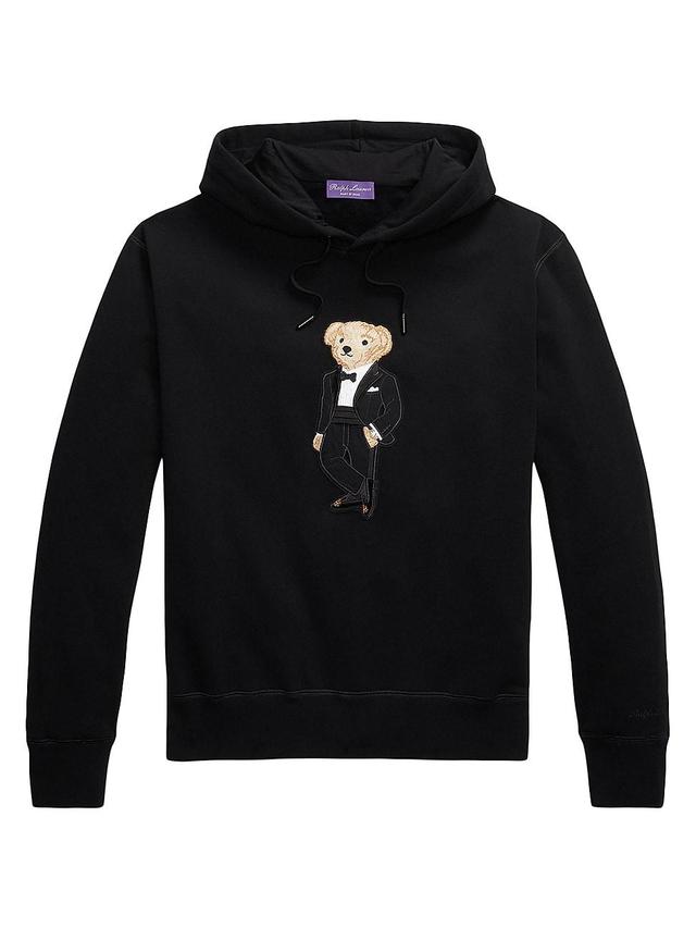 Mens Bear Lux Fleece Hoodie Product Image