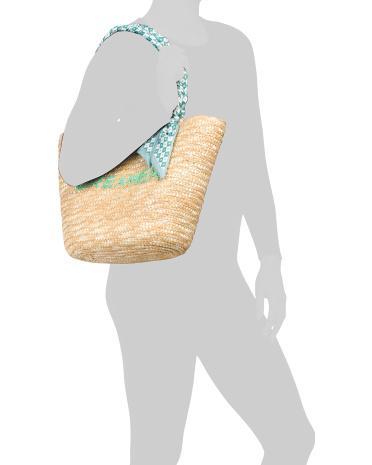 Alive Raffia Tote for Women Product Image