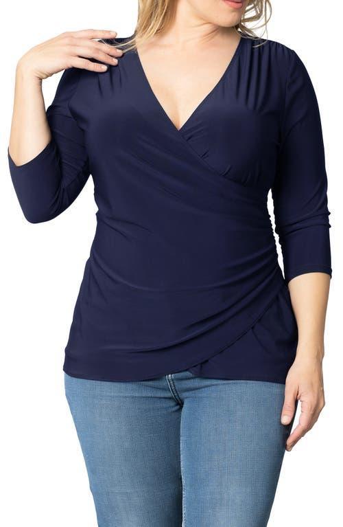 Womens Femme Fatale Faux Wrap Top Product Image