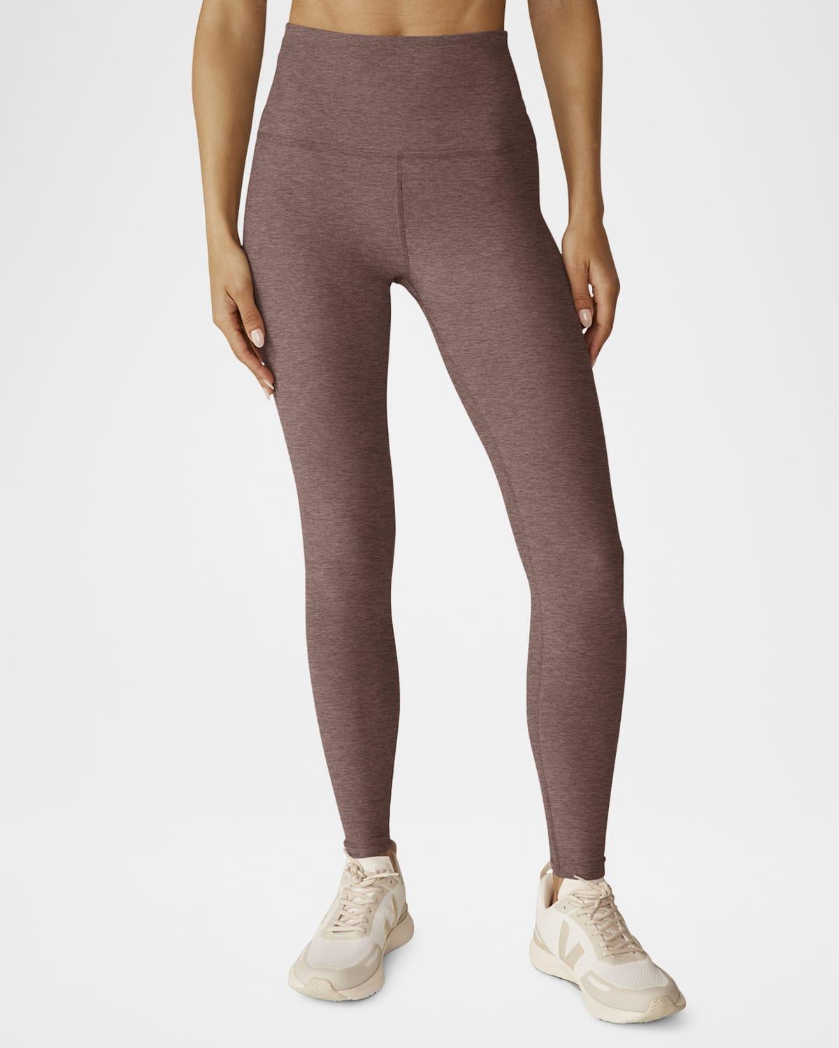 Caught in the Midi High-Waist Space-Dye Leggings Product Image