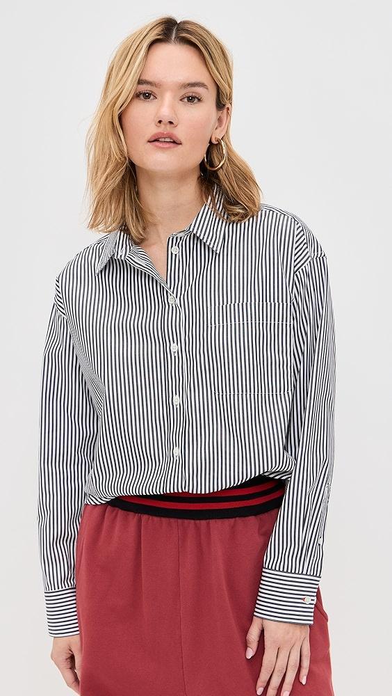 Clare V. Emiliette Oversized Shirt | Shopbop Product Image