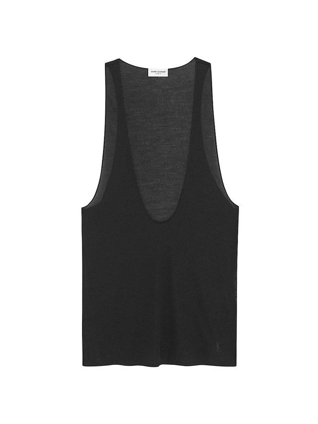 Womens Cassandre Tank Top In Silk Jersey Product Image