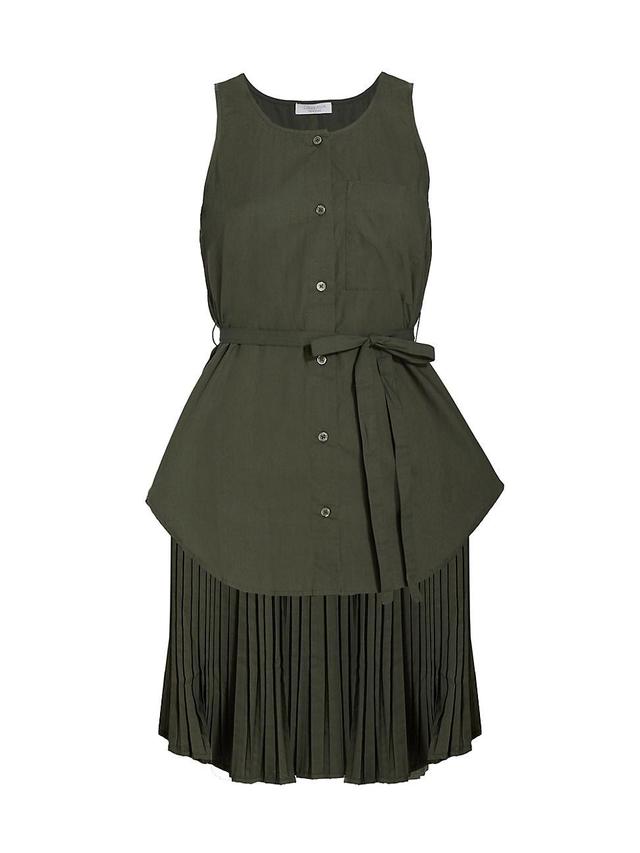 Womens Anika Pleated High-Low Top Product Image