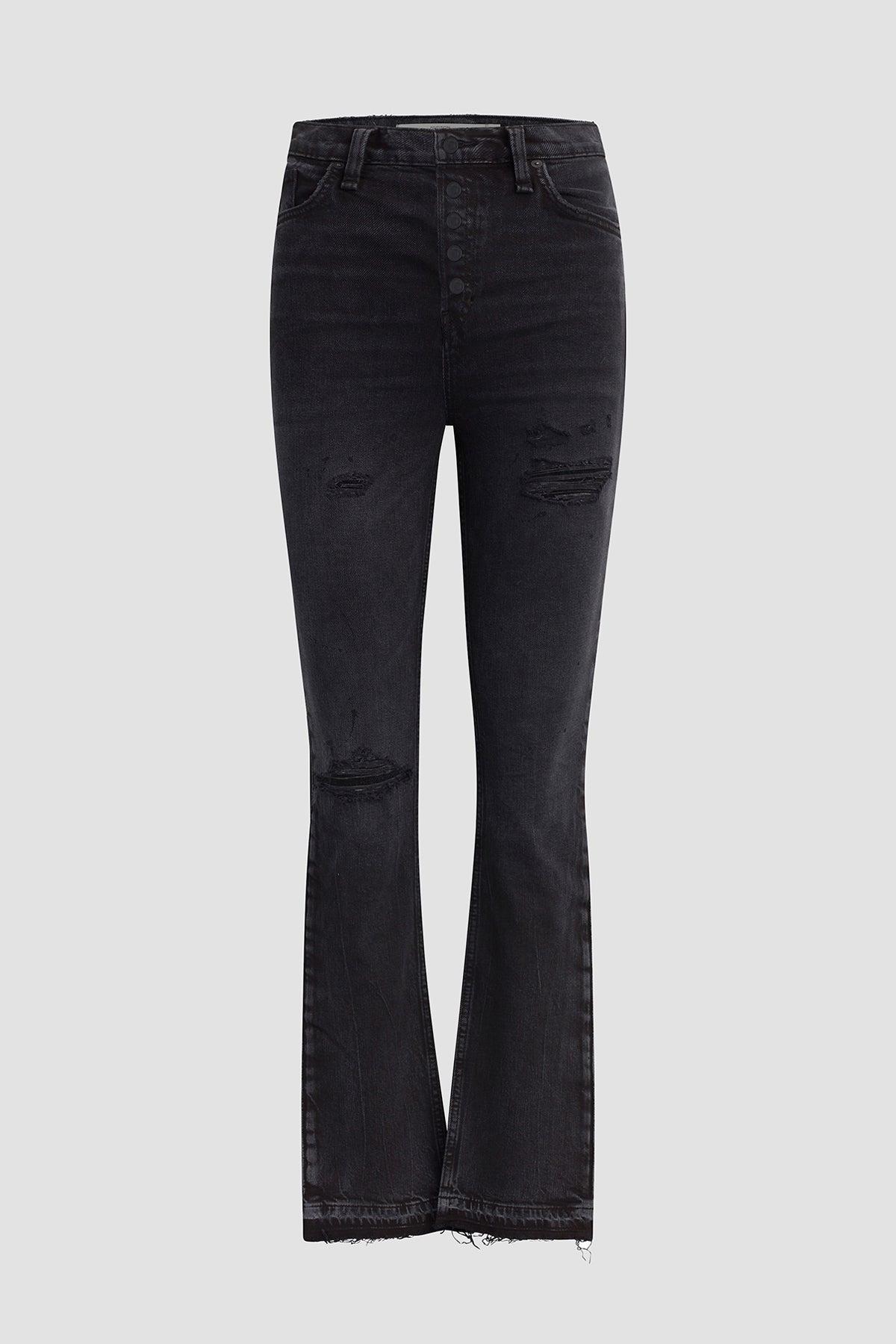 Faye Ultra High-Rise Flare Petite Jean Female Product Image