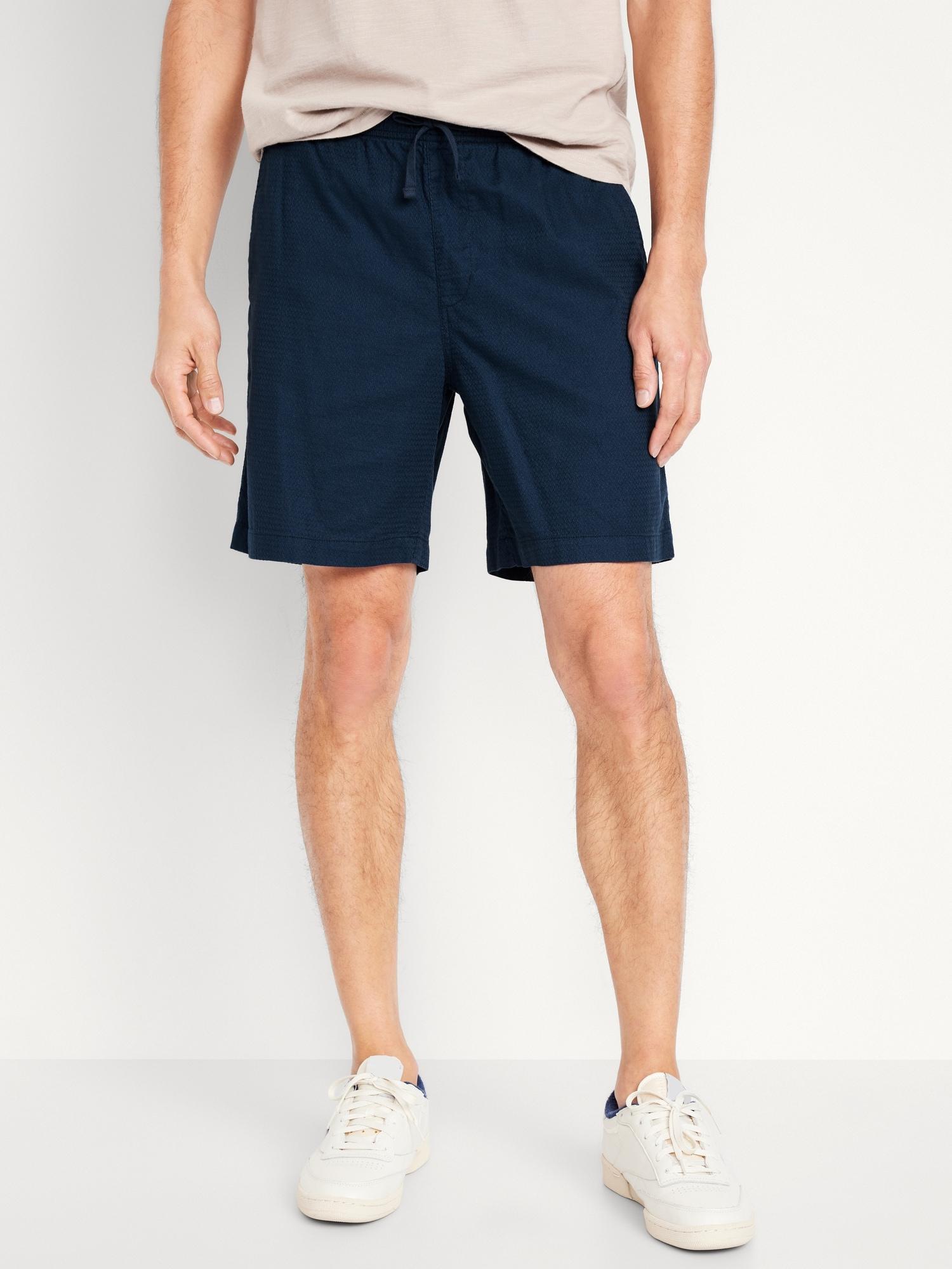 Textured Jogger Shorts -- 7-inch inseam Product Image