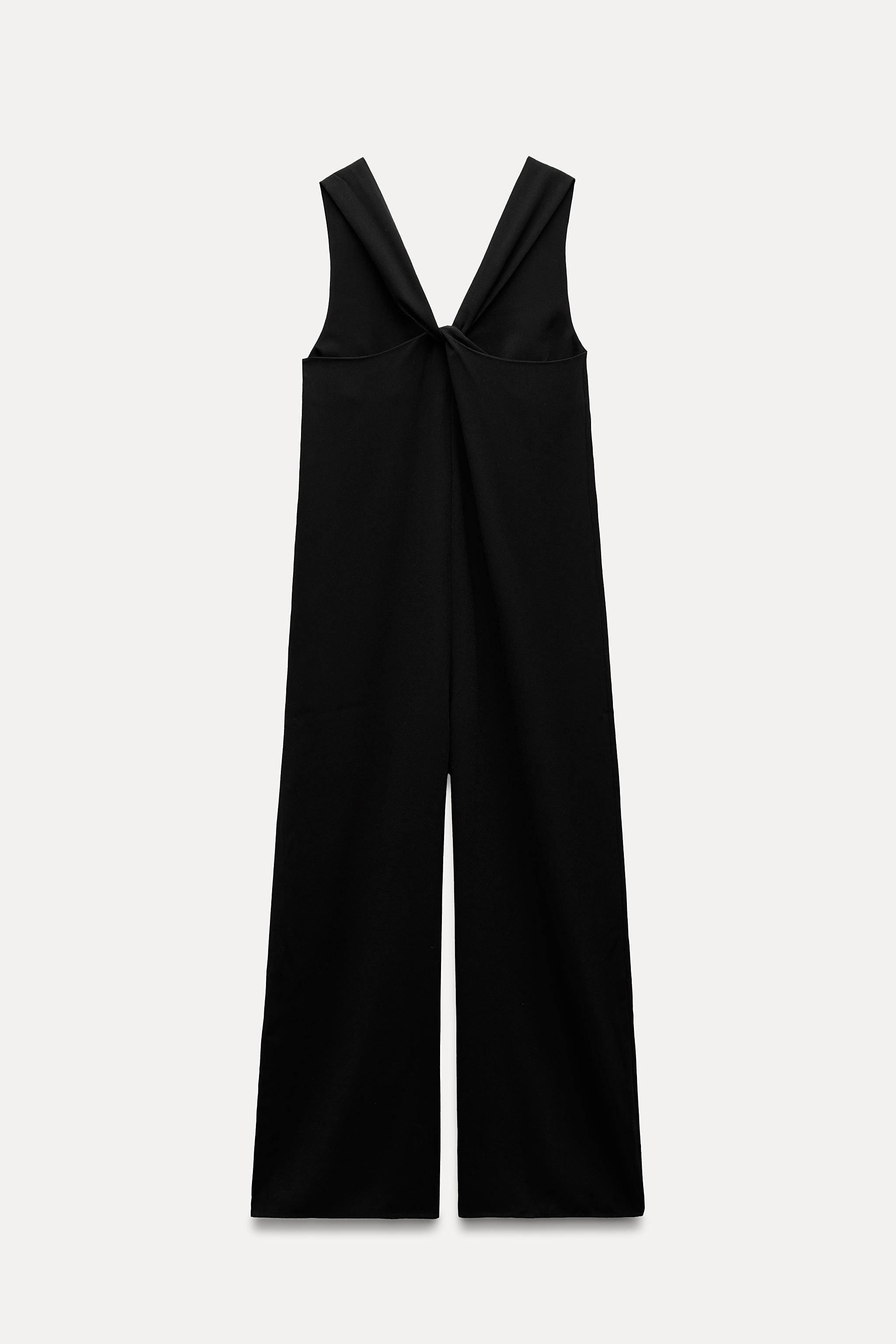 WIDE CREPE JUMPSUIT Product Image