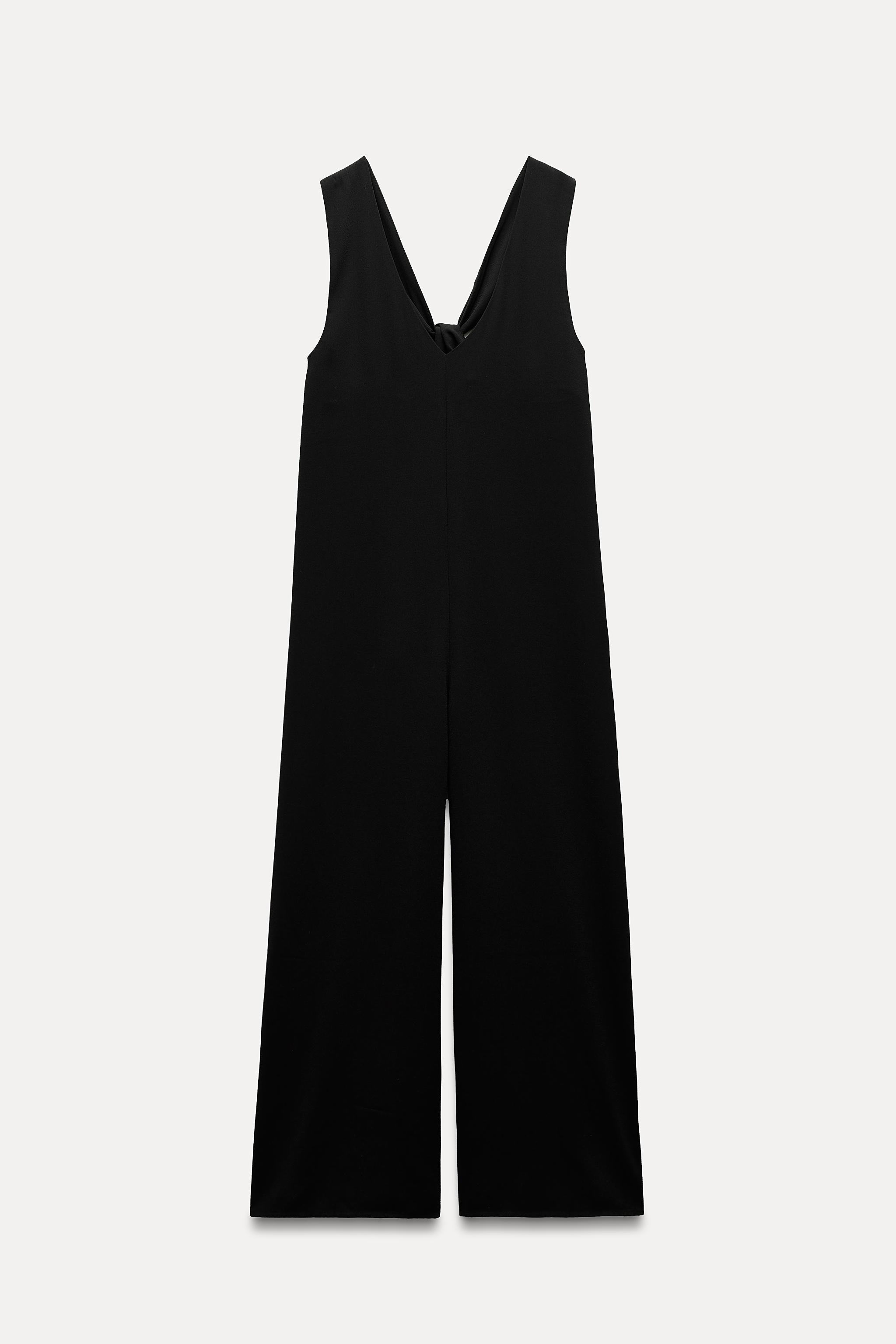 WIDE CREPE JUMPSUIT Product Image