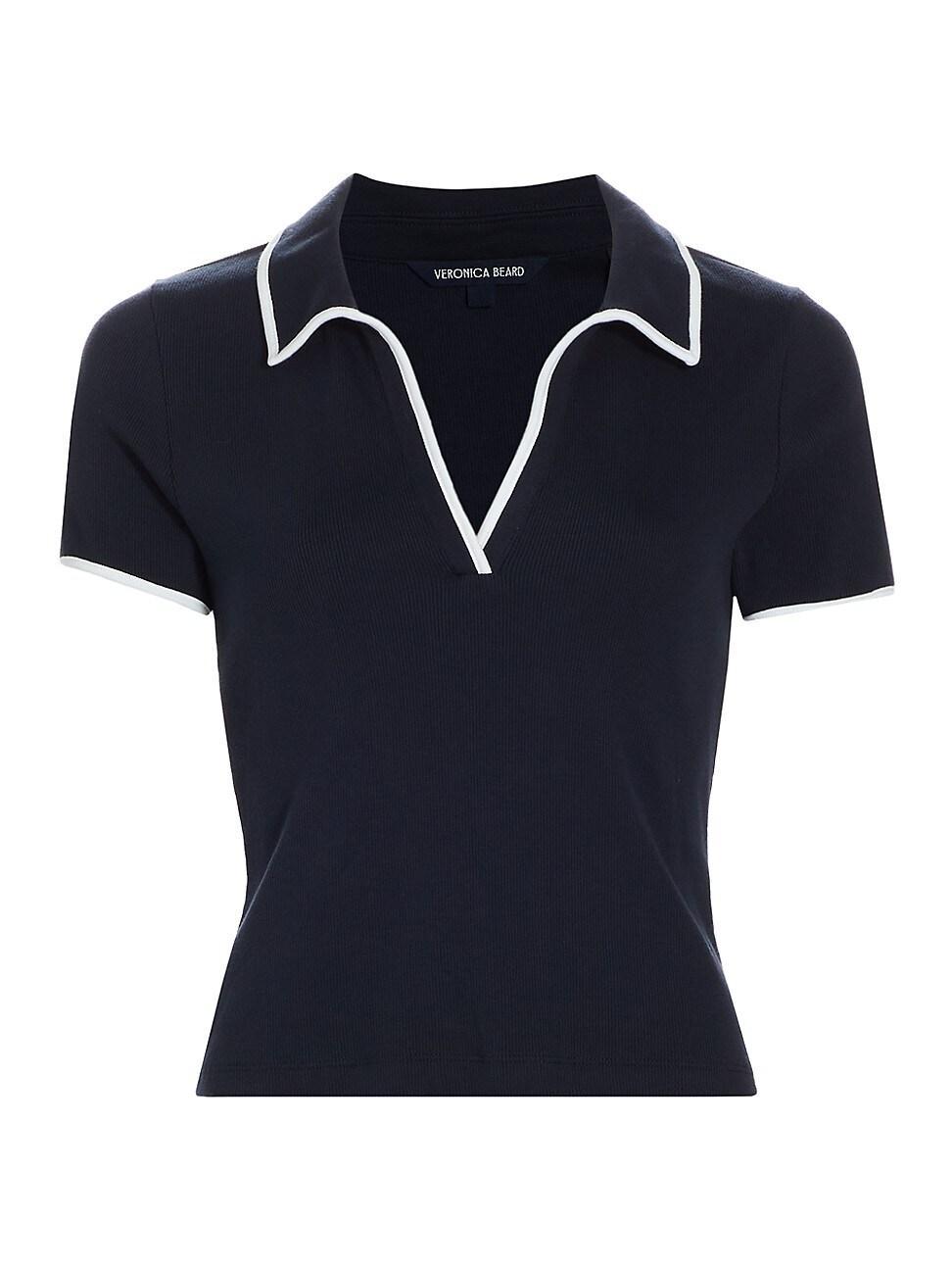 Womens Kearney Stretch-Cotton Polo Shirt Product Image