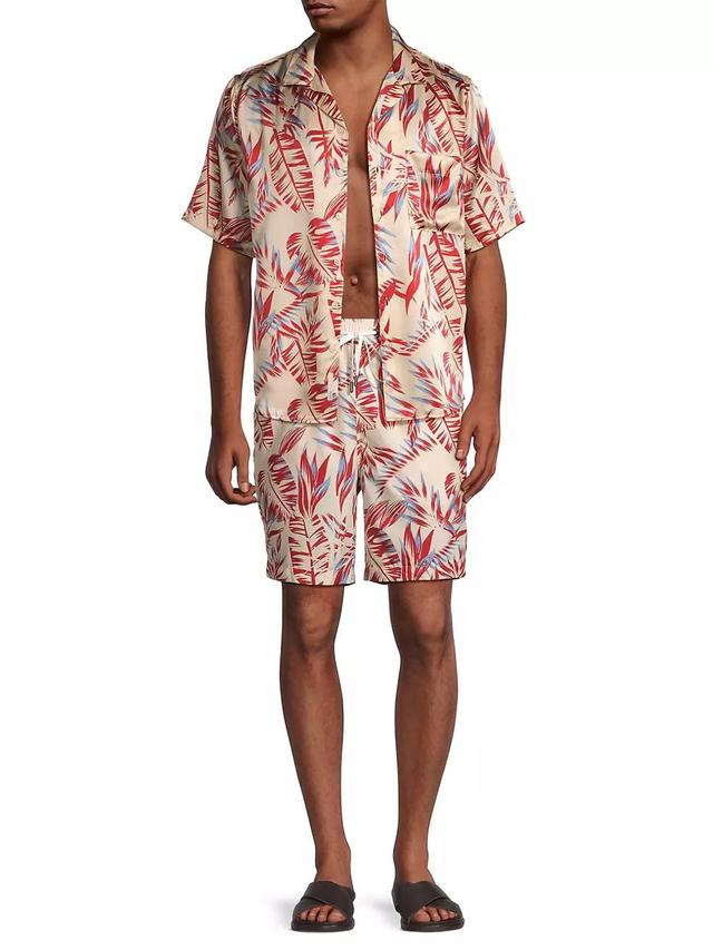 Charles 7' Floral Swim Shorts Product Image