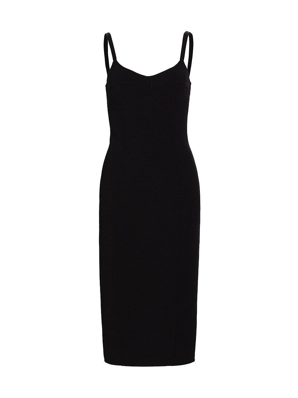 Womens Wool-Blend Slip Sheath Dress Product Image