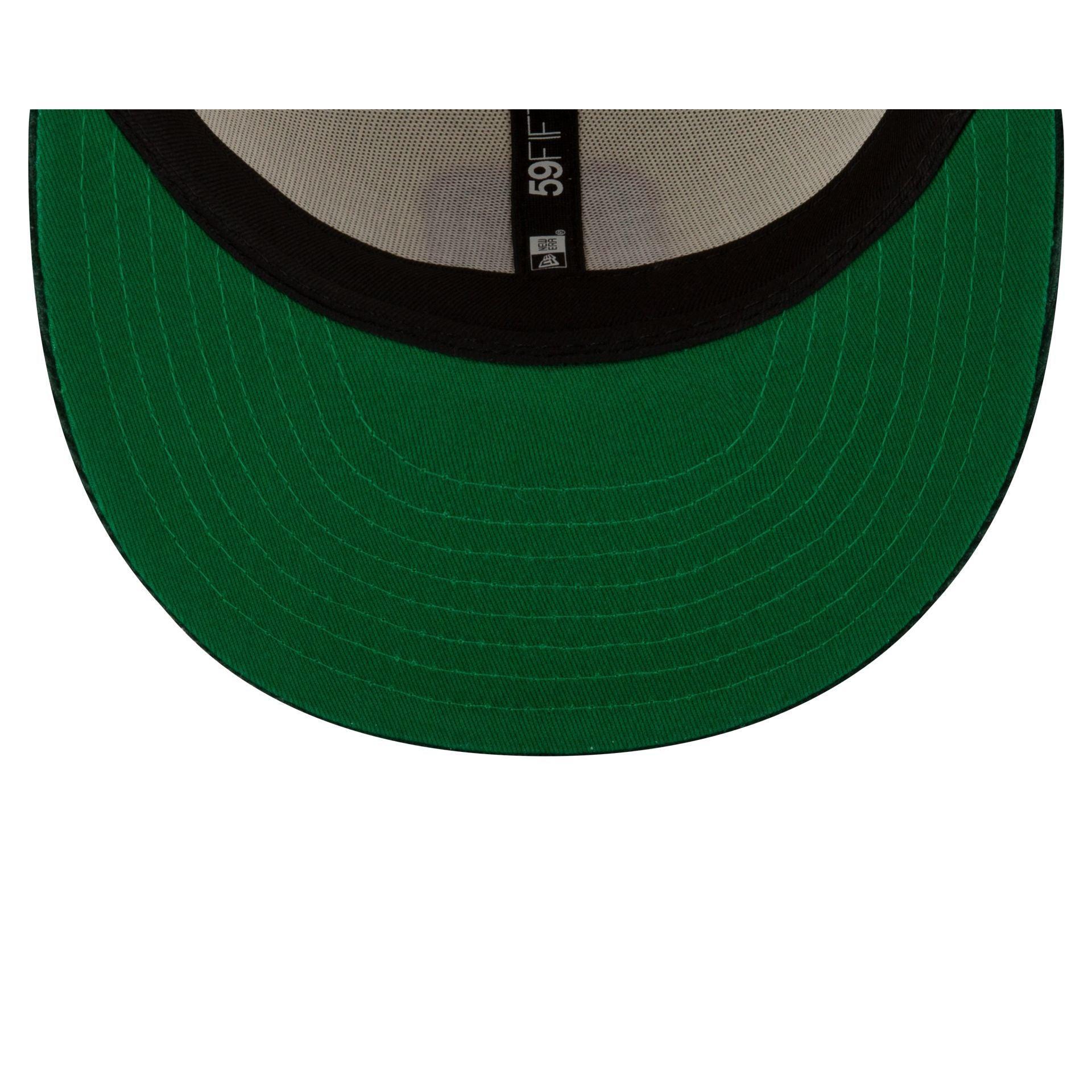 Mexico Baseball Chrome Green Corduroy 59FIFTY Fitted Hat Male Product Image