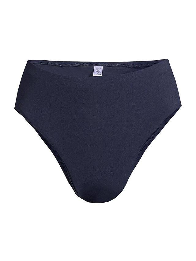 Womens Ava High-Rise Bikini Bottom Product Image