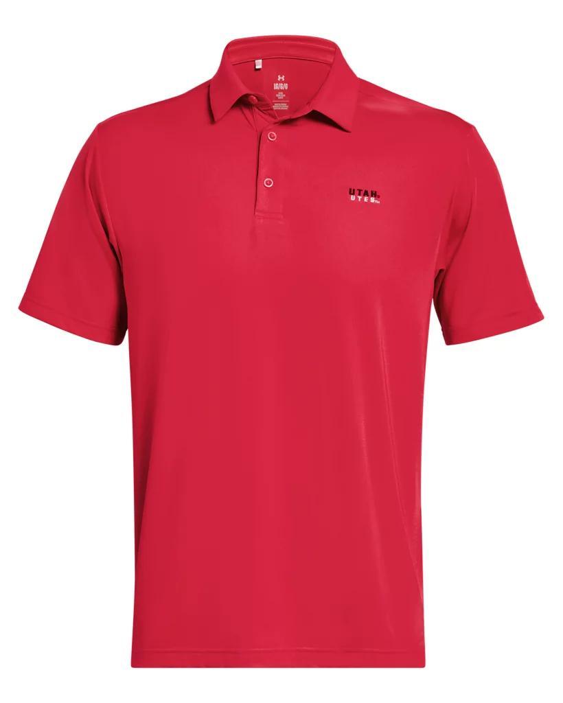 Men's UA Tee 2 Green Collegiate Polo Product Image