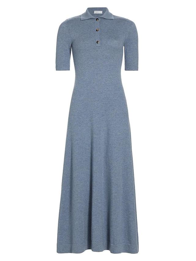 Womens Wool-Cashmere Sweater Midi-Dress Product Image