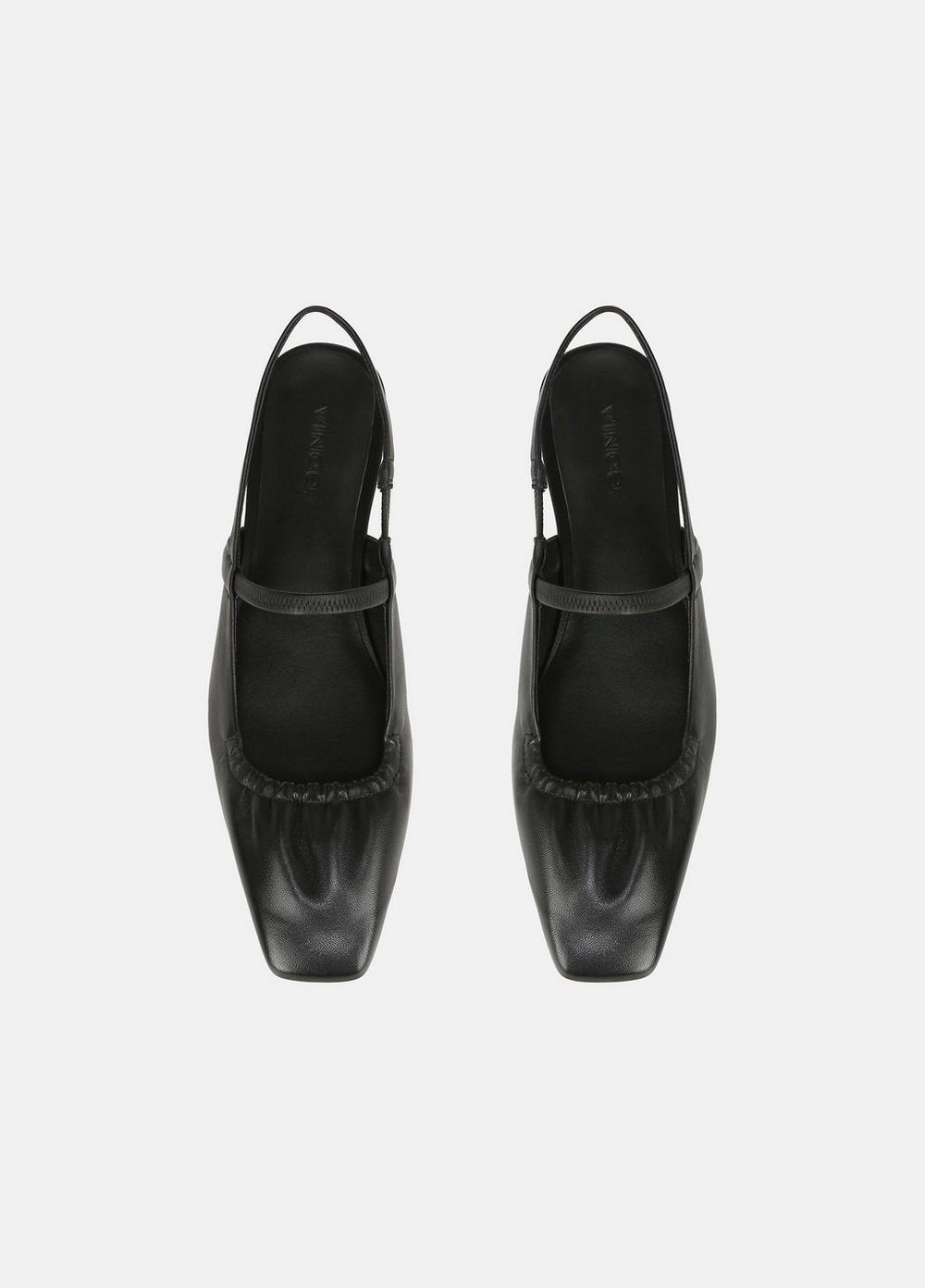 Venice Leather Slingback Flat Product Image